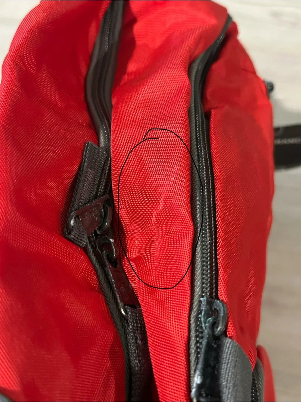 Under Armour Red and Gray Storm1 Backpack